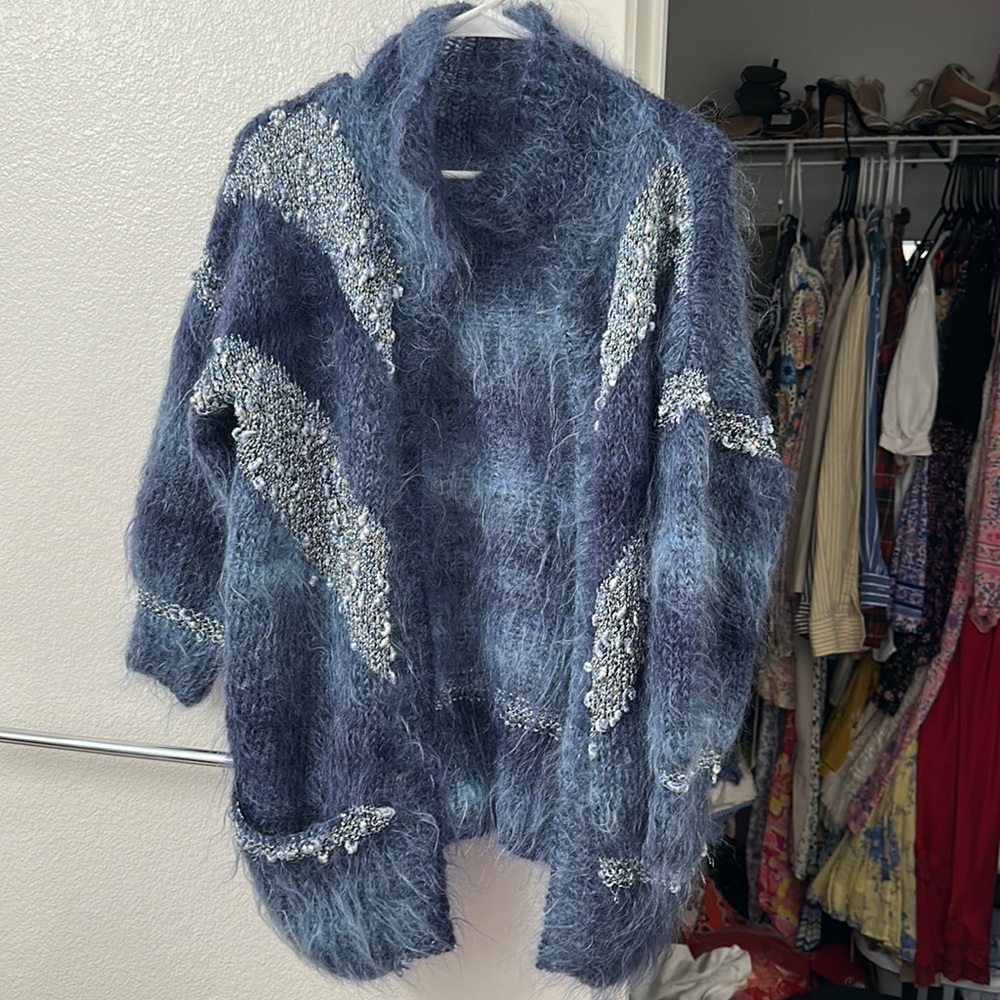 Vintage Blue Cardigan
